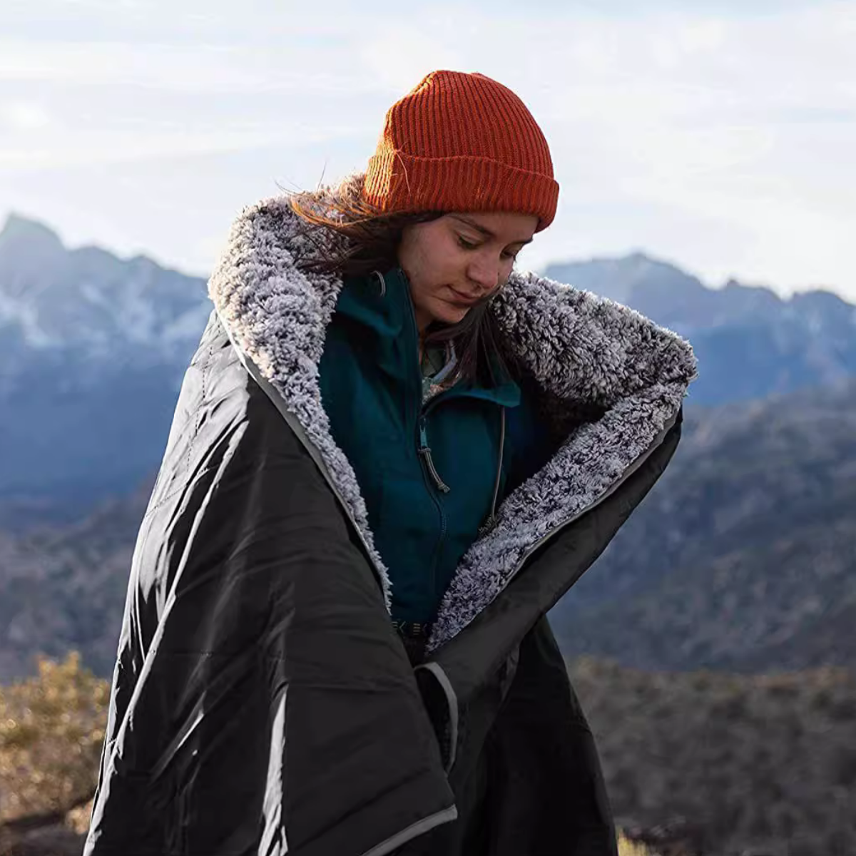 Vanntett Fôret Turteppe (140x200cm)