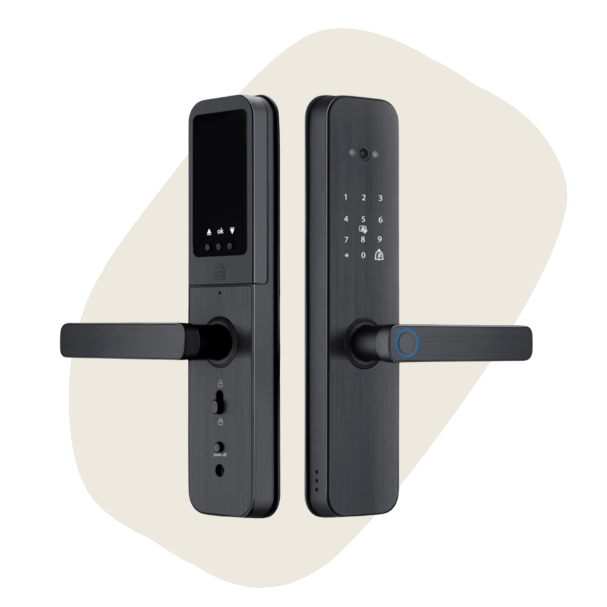 Tuya X8 Pro+ - Dørlås med kamera